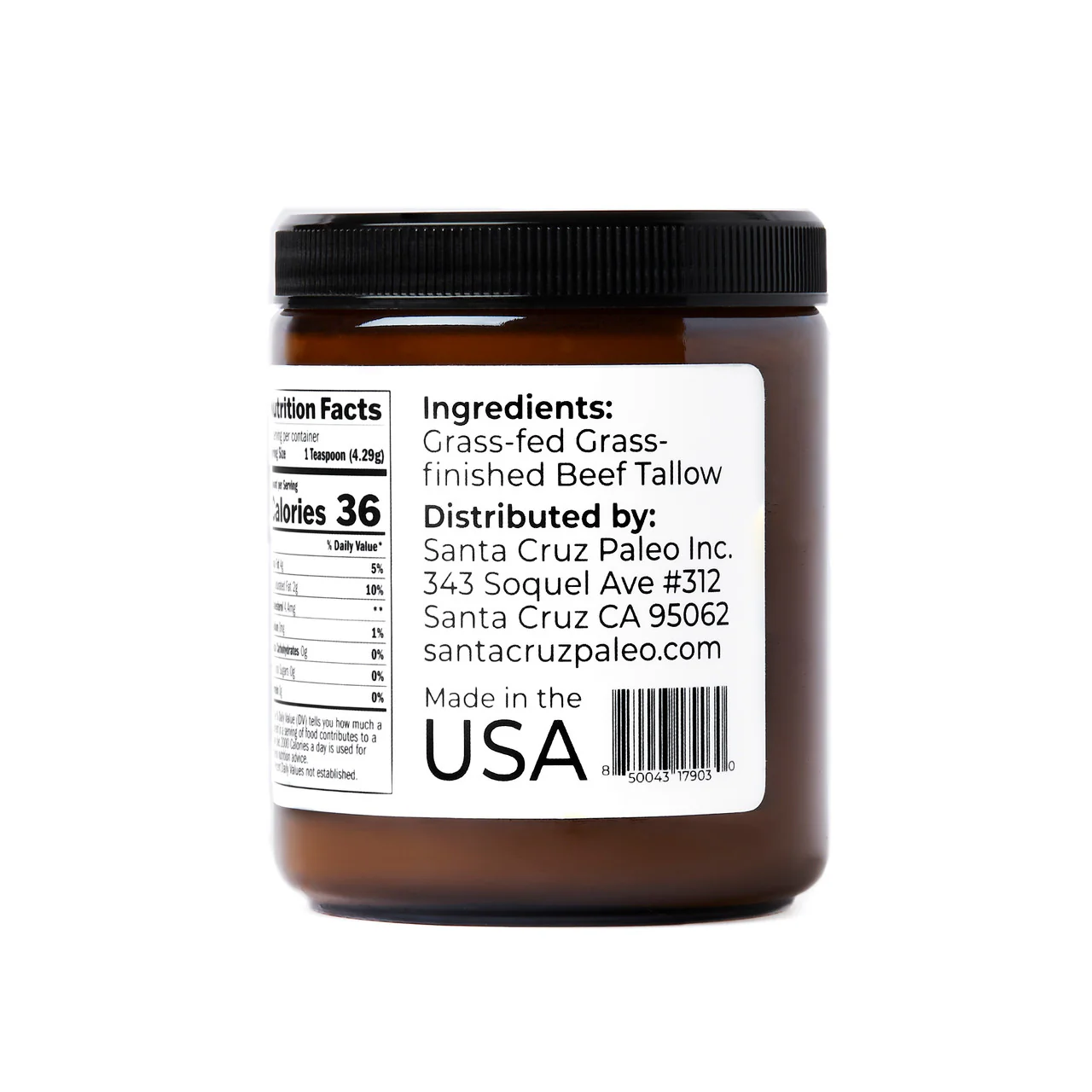 Santa Cruz Paleo Beef Tallow | Grass-Fed | Grass-Finished | Cooking | Skin Care - Image 7