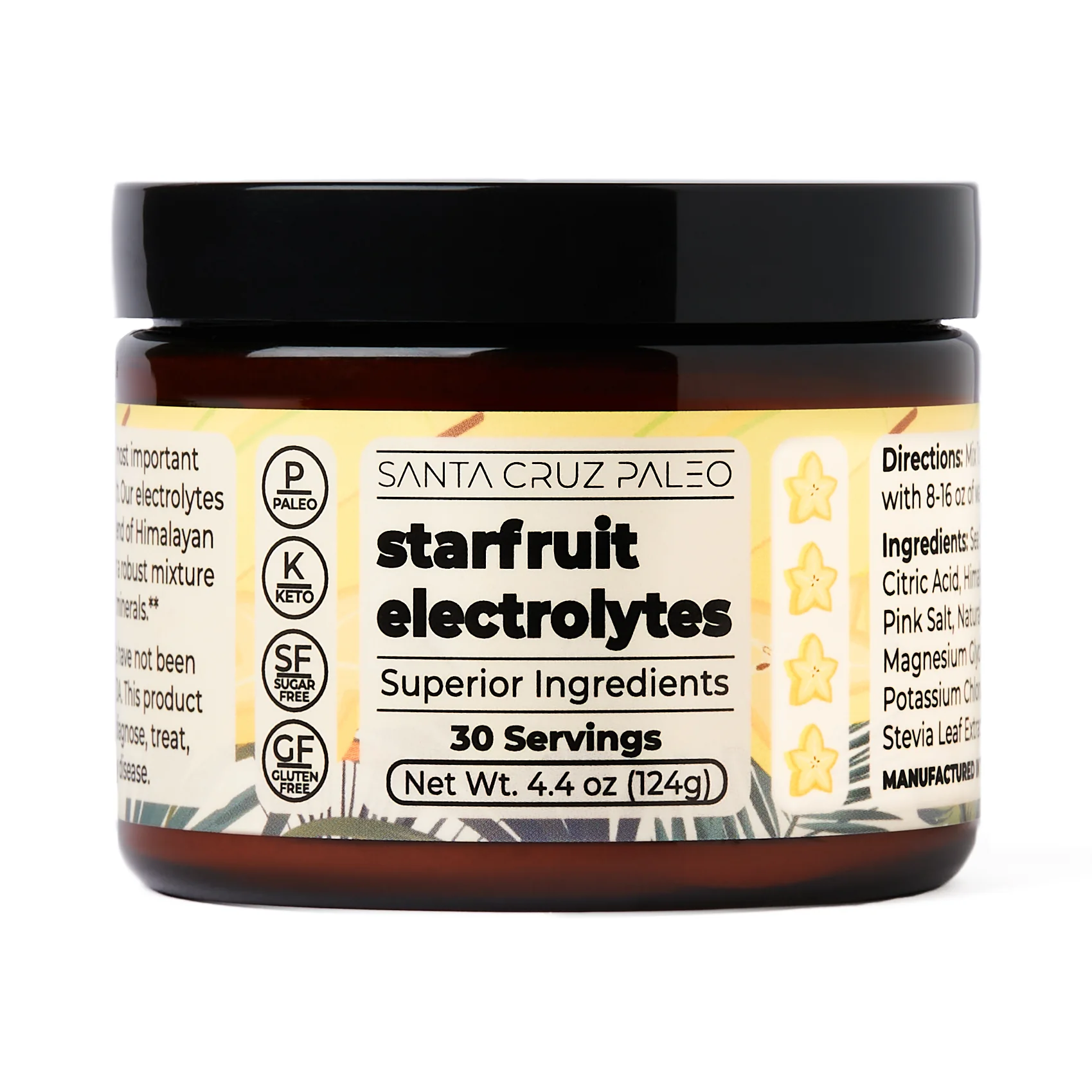 Santa Cruz Paleo Electrolyte Tub | All-Natural | Sodium Potassium Magnesium | Flavors | Hydration - Image 10