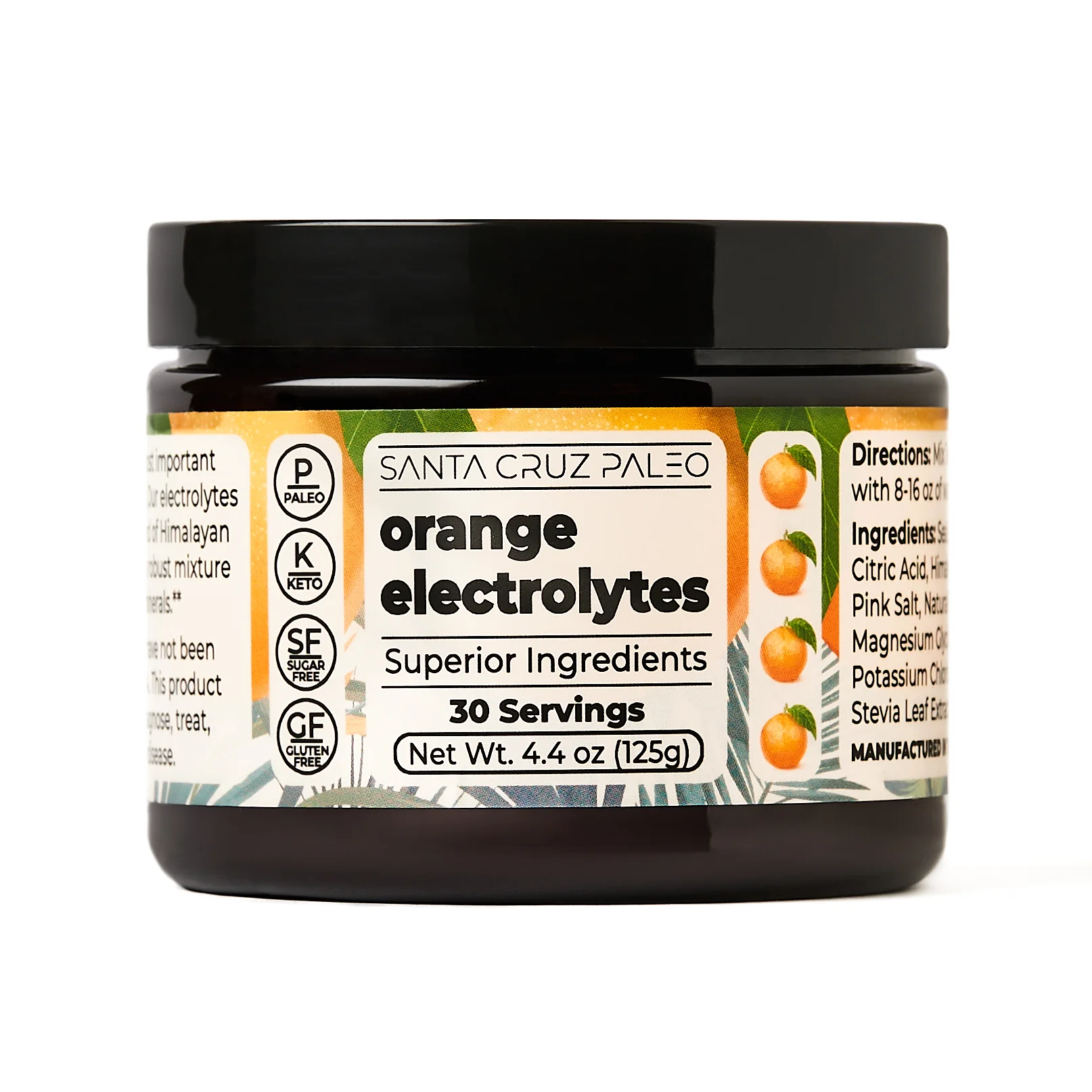 Santa Cruz Paleo Electrolyte Tub | All-Natural | Sodium Potassium Magnesium | Flavors | Hydration - Image 15