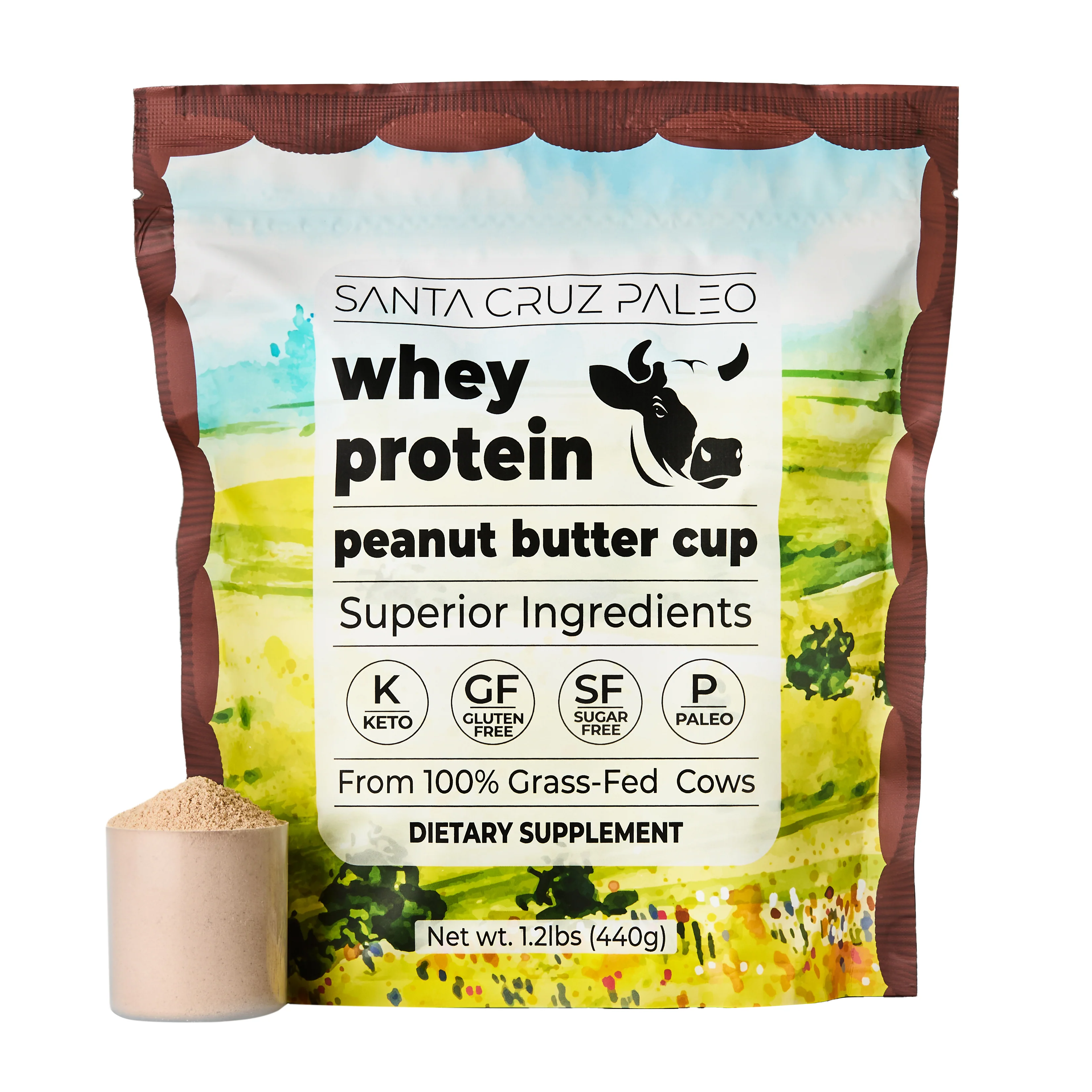 Santa Cruz Paleo Grass-Fed Whey Protein Bag | All-Natural | Zero Artificial Additives | Amino Acids - Image 4